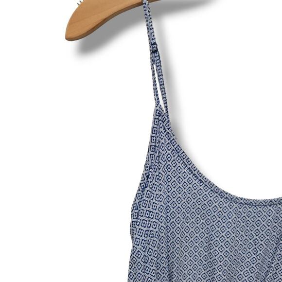 Old Navy Blue Printed Spaghetti Strap Cami Dress – Size - Picture 3 of 9